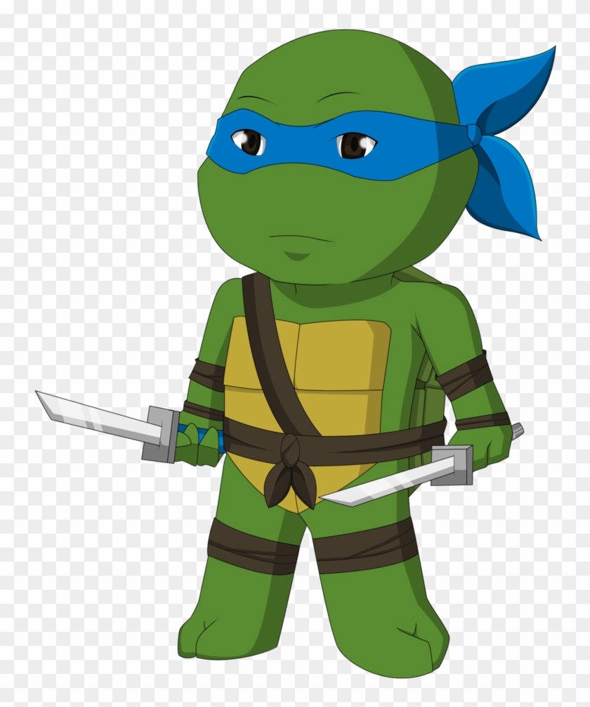 Chibi Leonardo By Tmntsisterturtle152 - Cartoon #280928