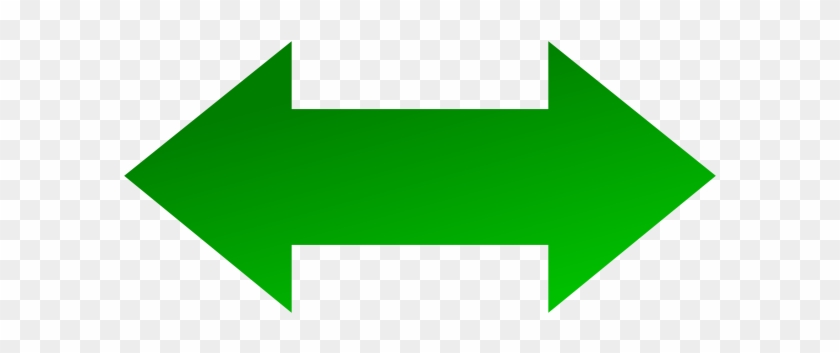 This Free Clip Arts Design Of Left Right Arrow Green - Left Arrow And Right Arrow #281031
