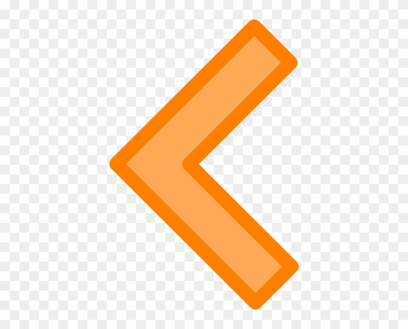 Arrow Png Left Orange #281121