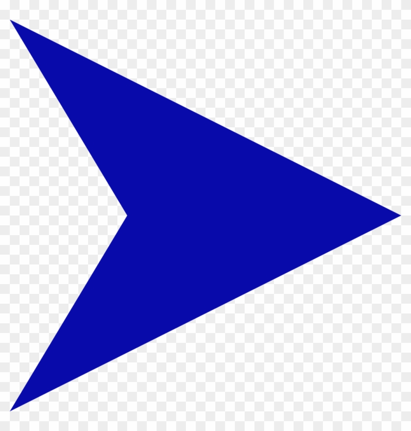 Clip Arts Related To - Right Arrow Blue #281329