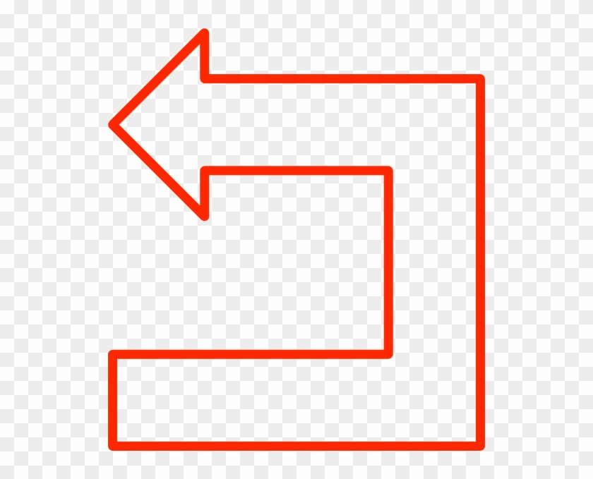 Free Vector U Shaped Arrow Set Clip Art - Gray Arrow For Flowchart #281387