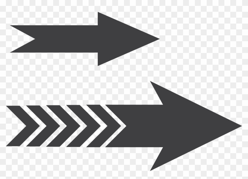 Arrow Clip Art - Clip Art Black And White Arrows #281648
