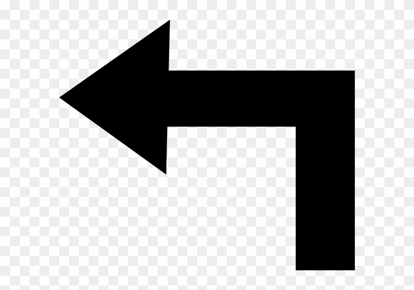 Arrow Clip Art - Left Turn Clipart #281649
