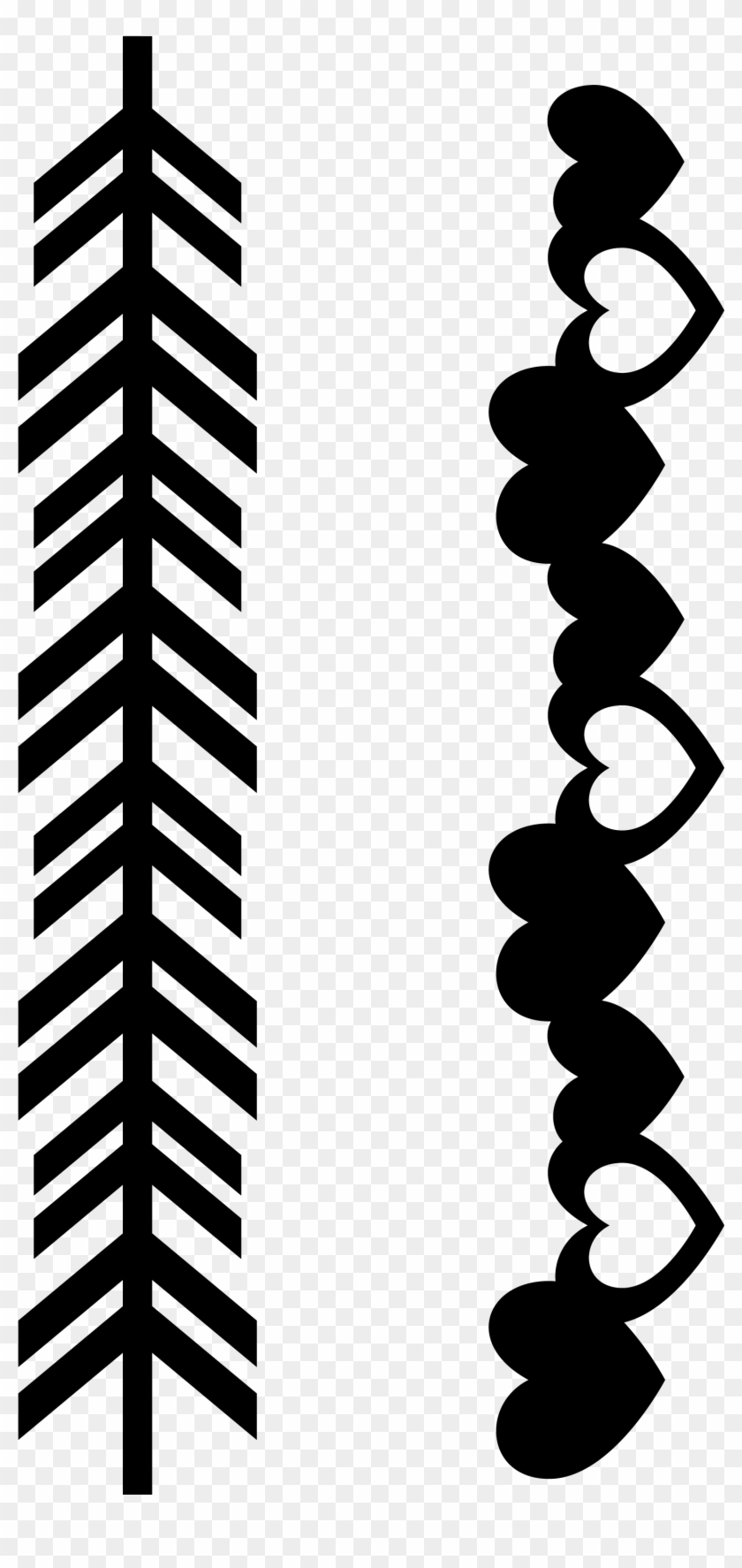 Freebie Cut File From Chictags - Line Border Silhouette #281822