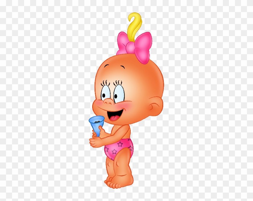 Funny Baby Girl Cartoon Funny Baby Girl Cartoon Clipart - Cartoon #281843