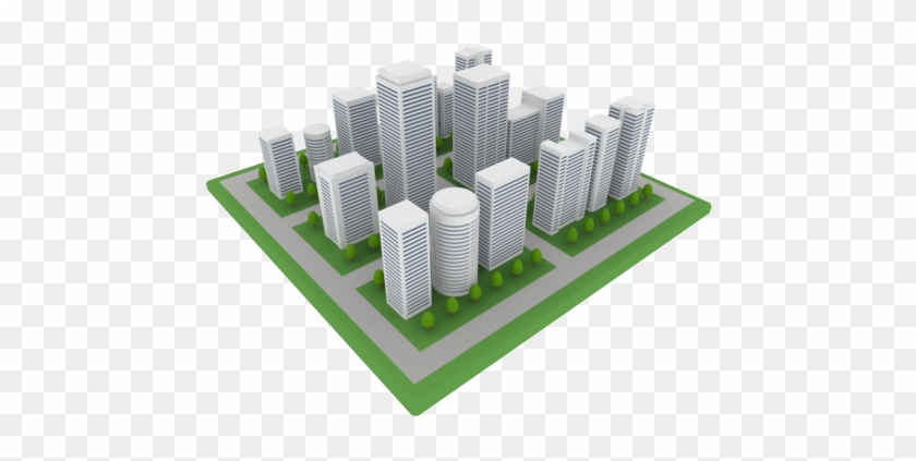 Building Clipart 3d Building - City Clip Art 3d #281850