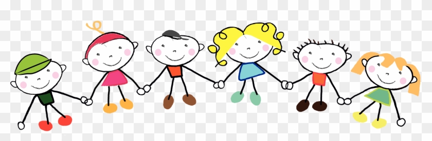 Children Holding Hands - Wedding Invitation #281975