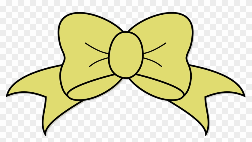 Bow Ribbon Decoration Gift Present Decorat - Schleife Rosa Clipart #282531