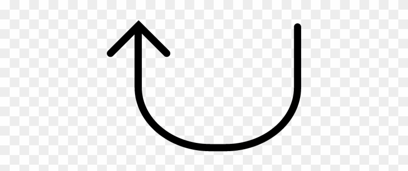 Arrow Curve Pointing Up Vector - Flechas Hacia Arriba Curvadas #282553