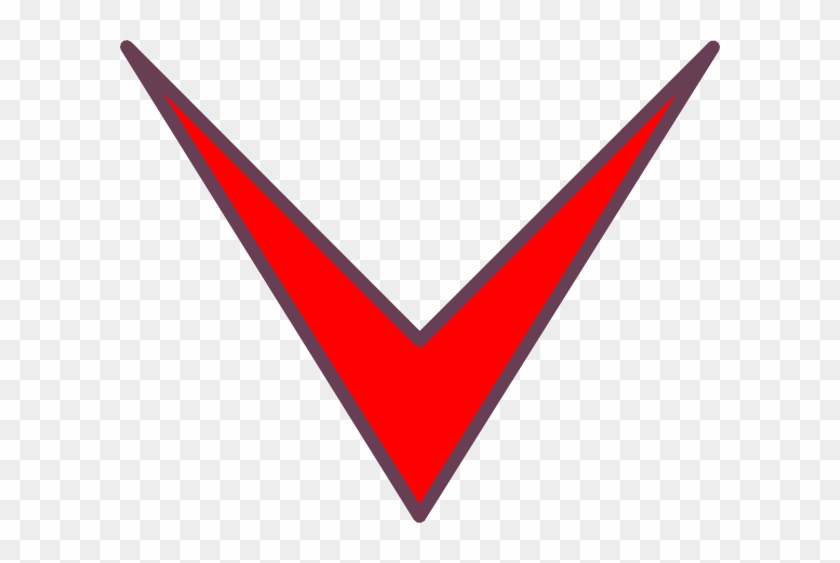 Red Arrow Down Clip Art At Clker - Red Arrow Down Png Transparente #282866