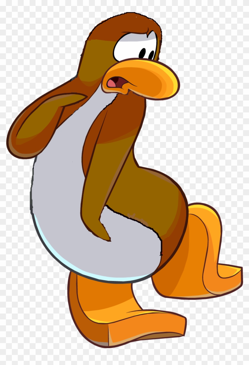 Club - Club Penguin Brown Penguin #282950