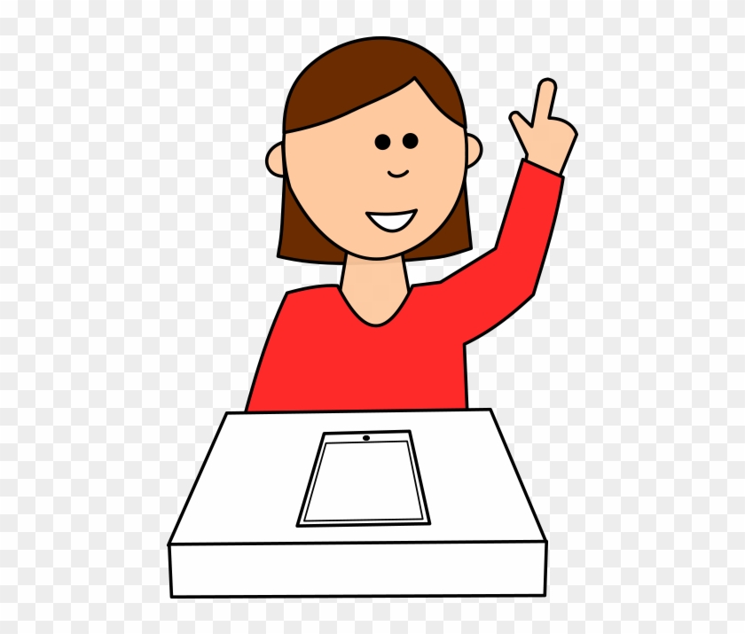 Raising Hand To Ask Or Answer A Question - Portable Network Graphics #283223