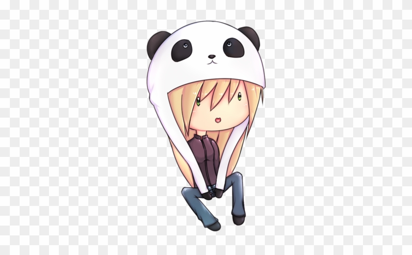 Panda Girl By Drawn-mario - Giant Panda #283413
