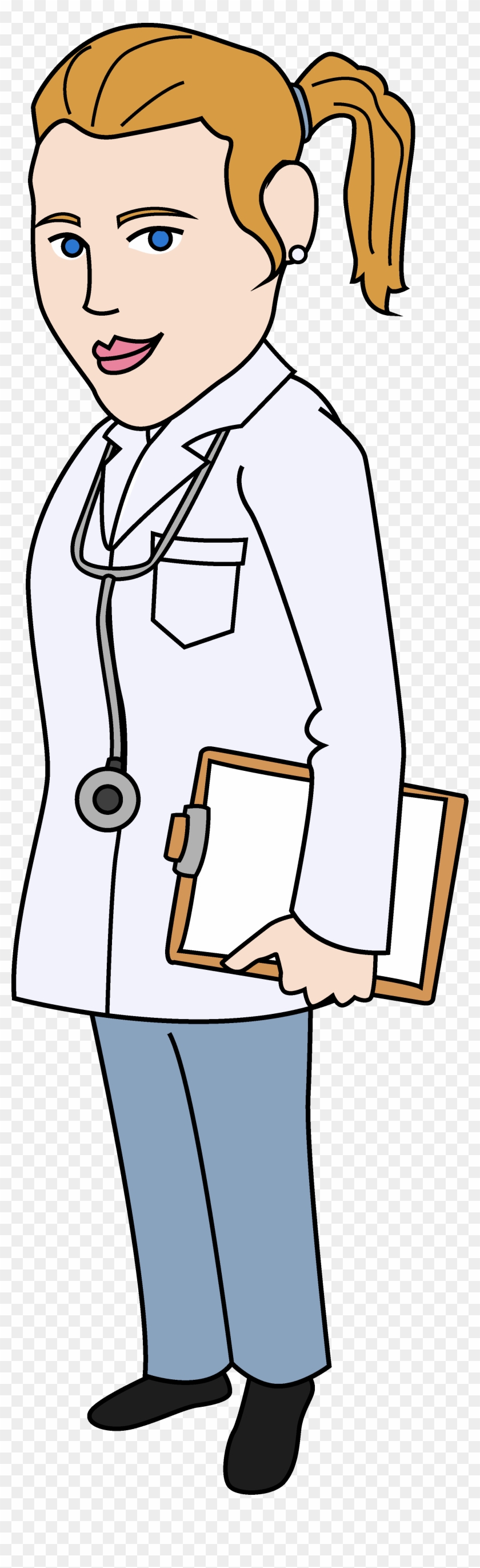 Girl Doctor Clipart Transparent - Clip Art #283432