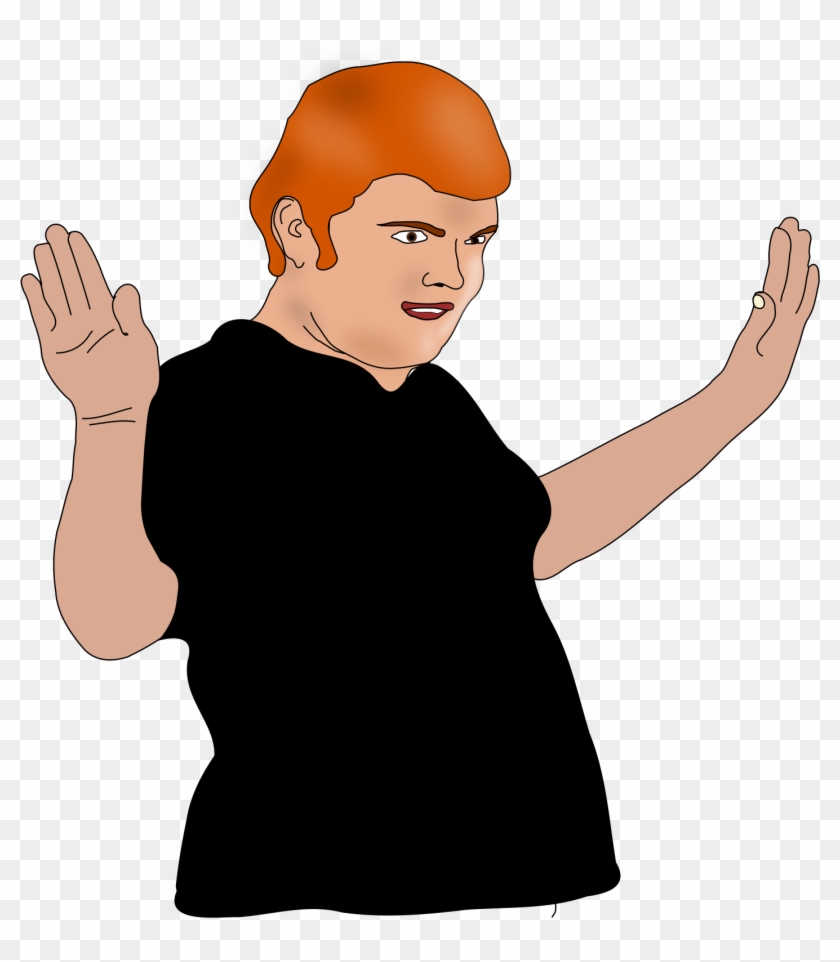 Hands Up - Person With Hands Up #283559
