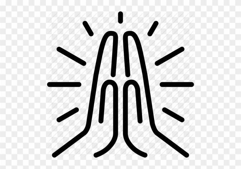 Hands Praying - Pray Icon Png #283619