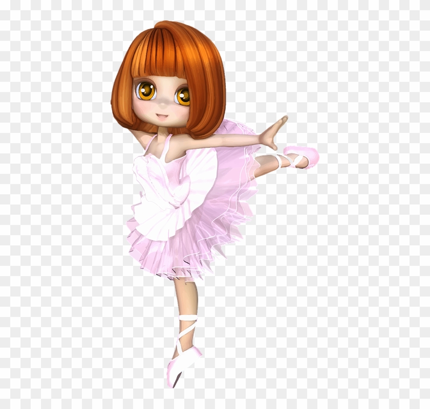 Manga Cliparts 21, - Ballerina Kartun #283796