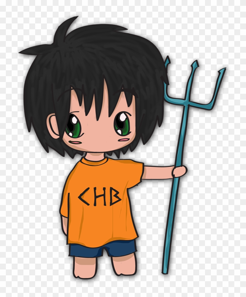 Percy Jackson Chibi By Neeann On Deviantart - Percy Jackson Desenho Png #283828