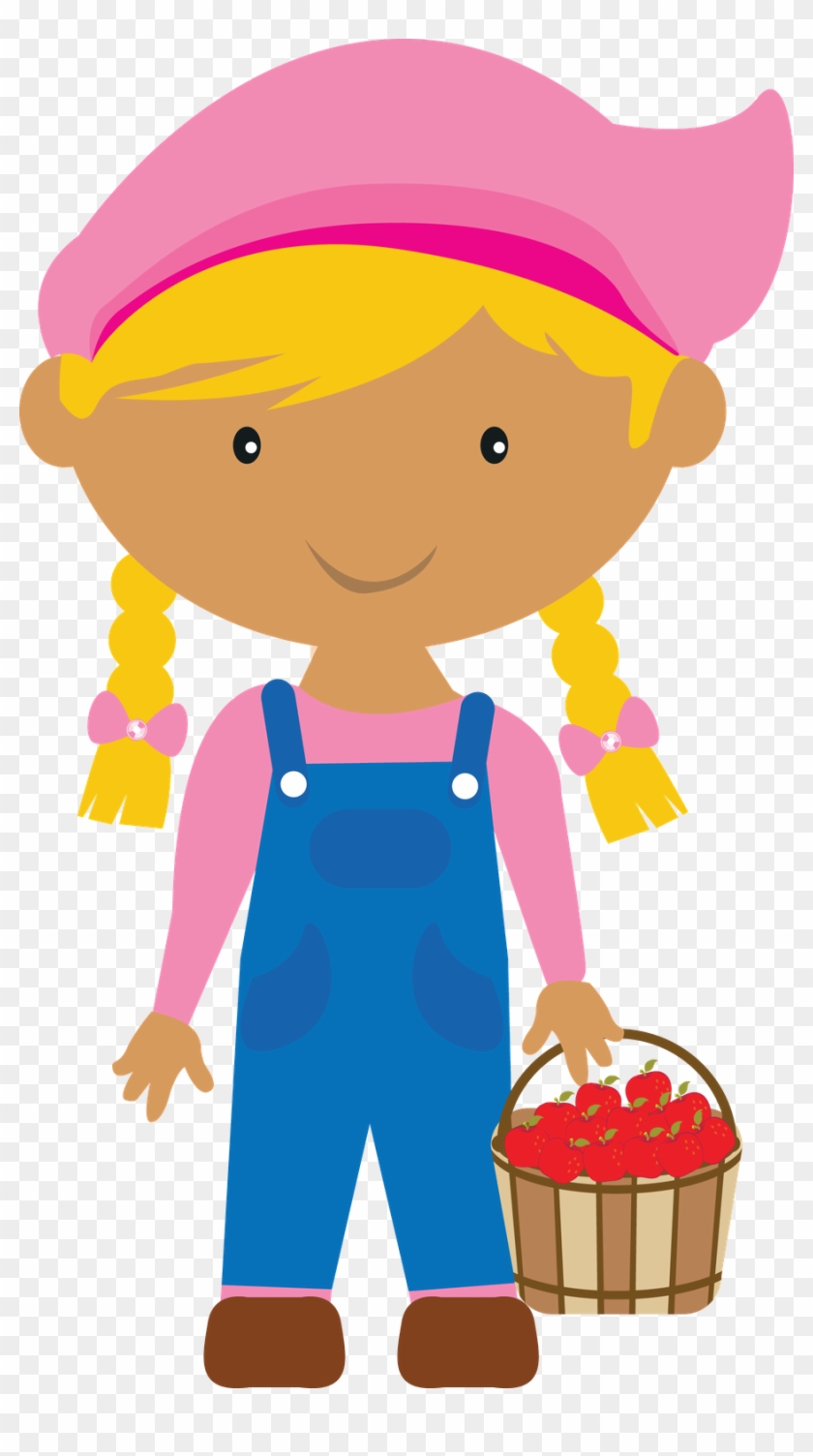 Clipart A Simple - Granjera Dibujo #283900