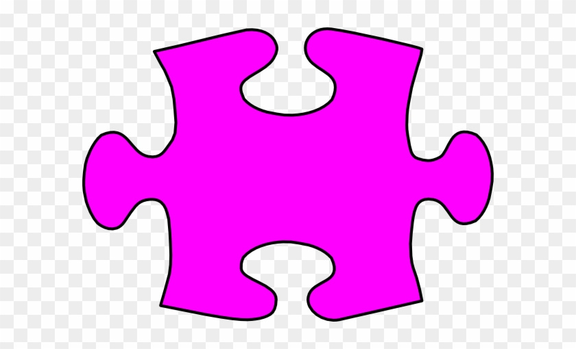 Lil Jigsaw Puzzle Piece Large Clip Art At Clker Com - Jigsaw Puzzle Piece Clipart #284433