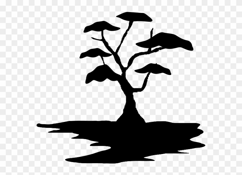 Clip Arts Related To - African Tree Silhouette #284569