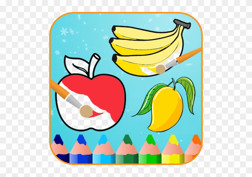 Fruits Coloring Book & Drawing Book - Drawing #284618
