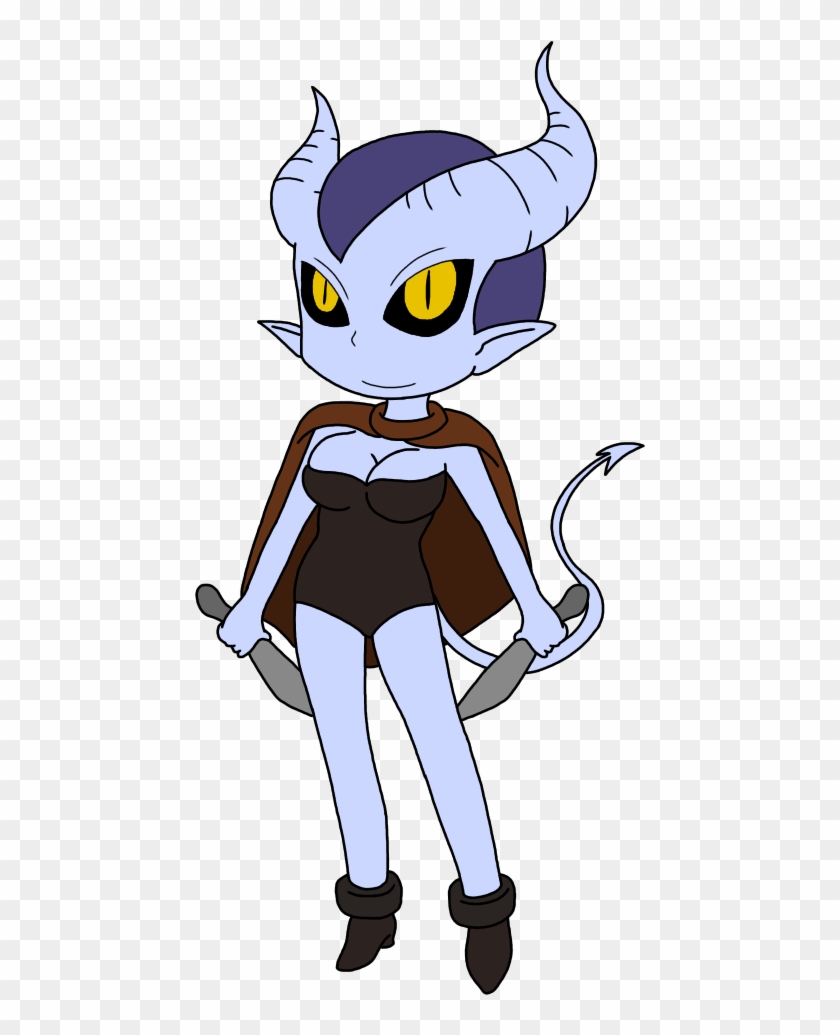 Chibi Demon Girl By Linedraweer - Cartoon #284906