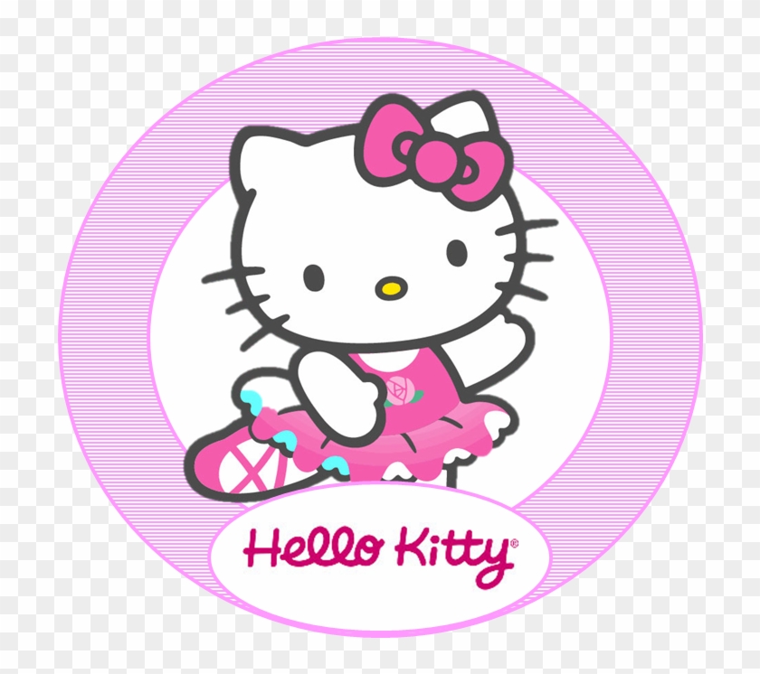 Hello Kitty Face Printable - Hello Kitty Cupcake Toppers Printable #284936