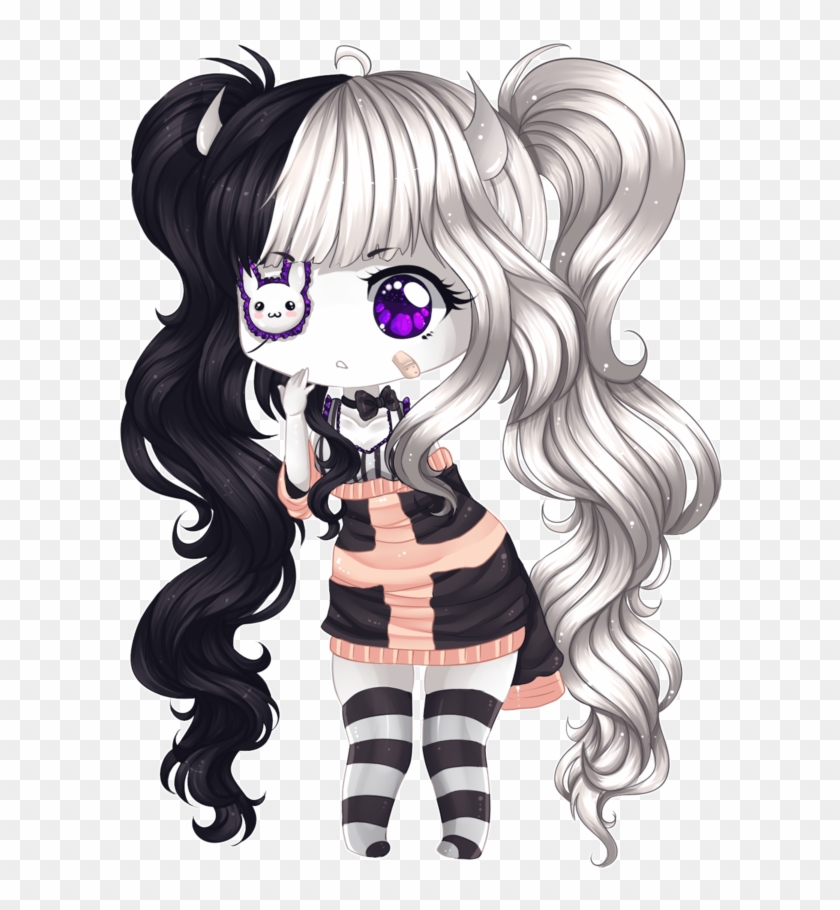Demon Girl - Demon Anime Chibi Girl #284975