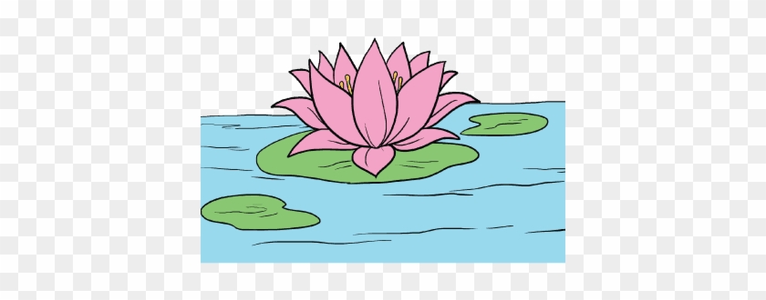 How To Draw A Lotus Flower Really Easy Drawing T - Draw A Lotus Flower #285412