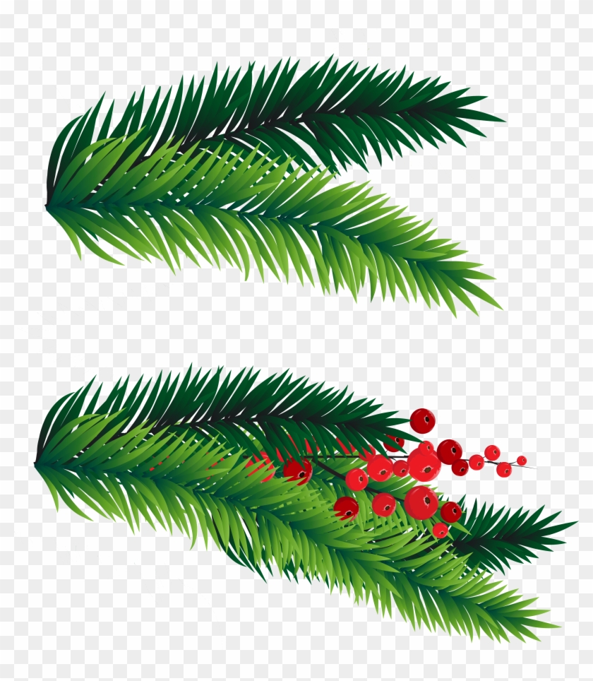Decorated Tree Branches Clip Art - Decorated Tree Branches Clip Art #285976