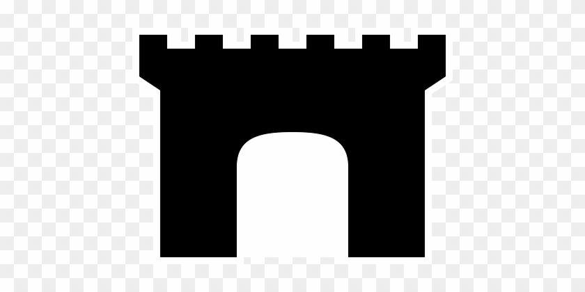 Goal, City Gate, Input, Building - Vector Graphics #286437
