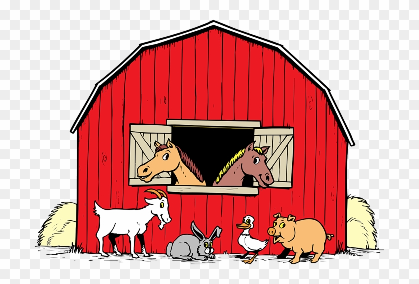 Hut Clipart Animal House - Barn Clipart #286655