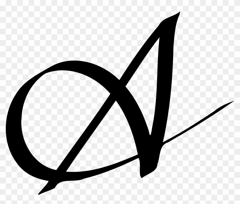Capital A - Clip Art Letter #286853