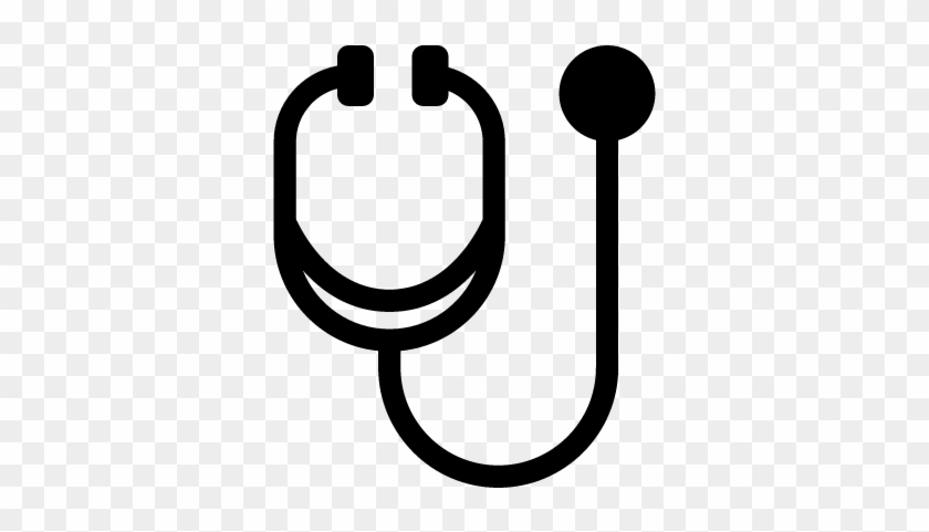 Doctor Stethoscope Vector - Stethoscope Silhouette #287136