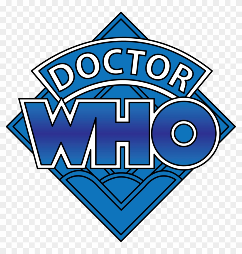 Doctor Who Blue Diamond Title Logo By Sjvernon - Fourth Doctor Who Logo Png #287623
