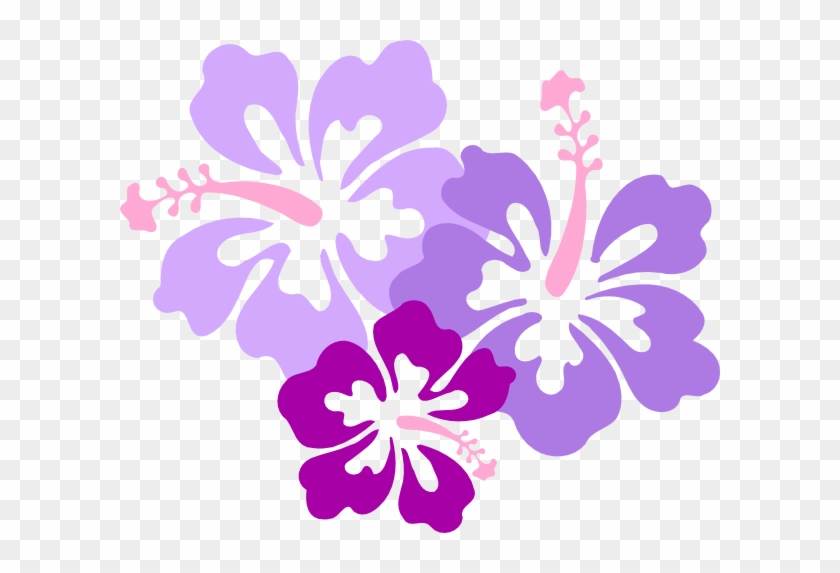 Purple Hibiscus Flower Clipart - Hibiscus Clip Art #288254