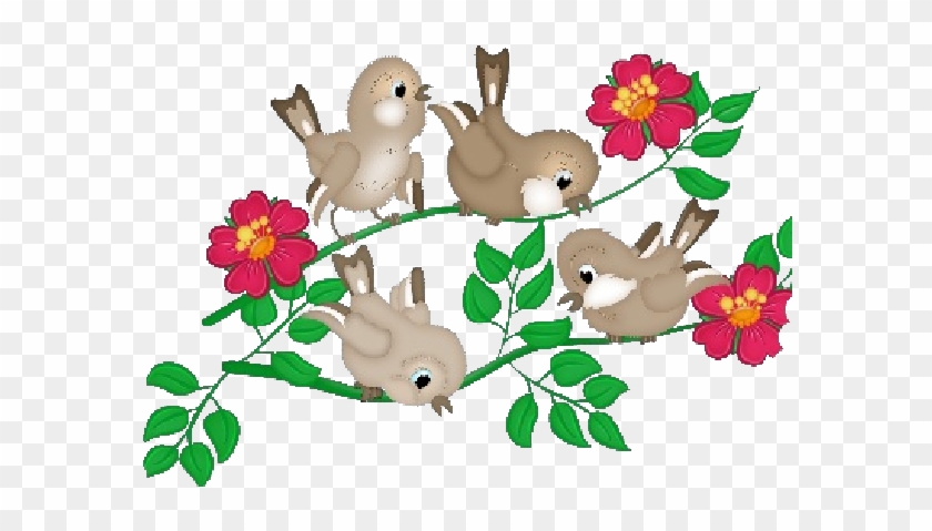 Love Birds Cartoon Animal Clip Art Images Are Free - Cartoon Birds And Transparent #288377