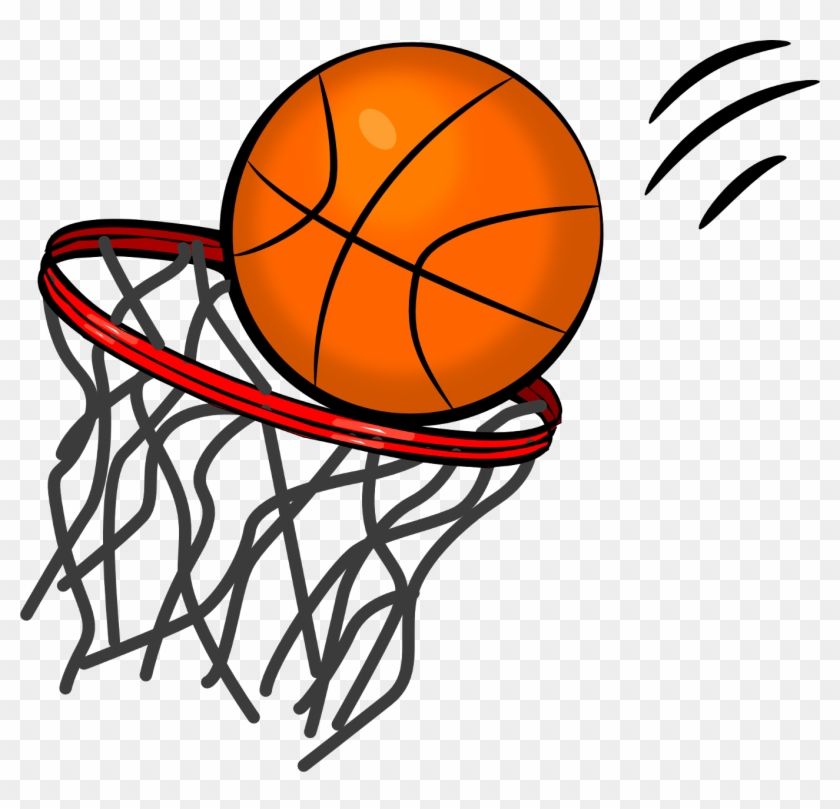 Basketball Hoop Clipart - Clip Art Basketball #288641