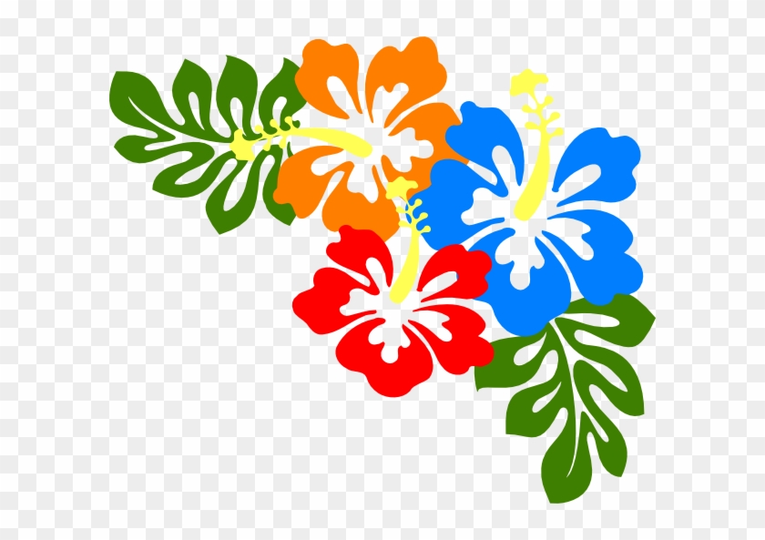 This Free Clip Arts Design Of Keanu S Hibiscus - Hawaiian Flowers Transparent Background #288825
