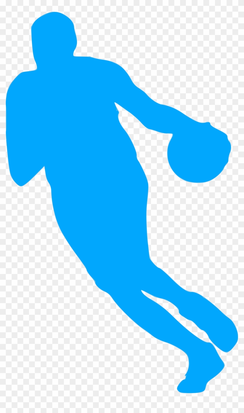 Basketball Slam Dunk Football Player Clip Art - Basketball Slam Dunk Football Player Clip Art #289260