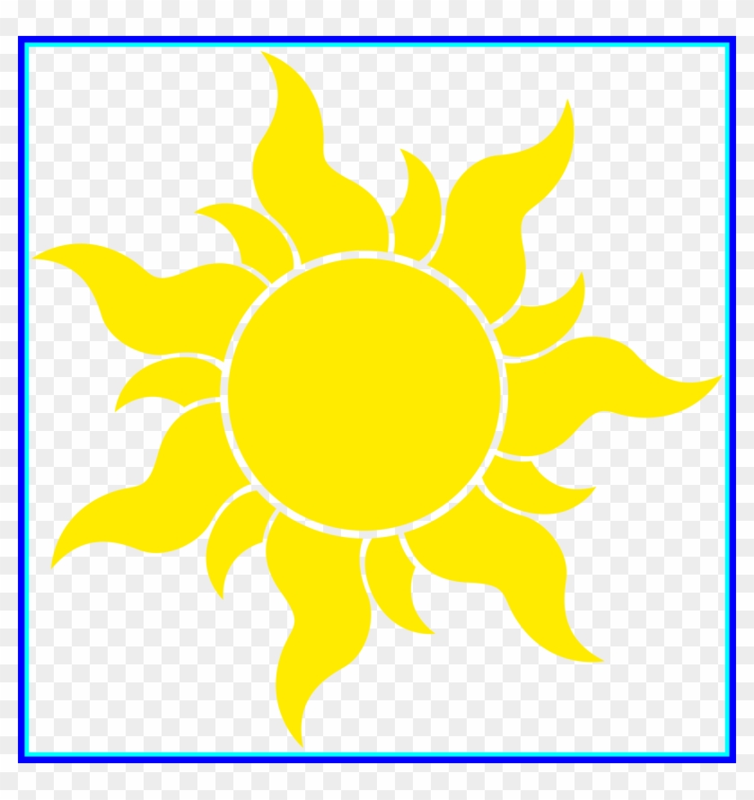 Marvelous Sunflower Graphics Clipart Best Image Of - Rapunzel Sun #289278