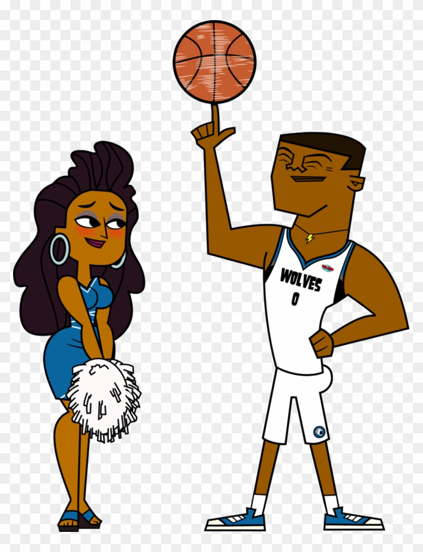 Td Basketball Couple - Lightning And Anne Maria #289676