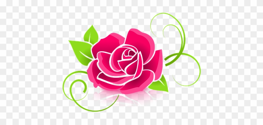 Rose Graphic Flower Deco Decorative Floral - Mother's Recipes: A Blank Recipe Book To Write Your #289865