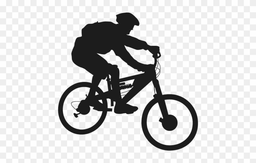 Cycling - Mountain Bike Silhouette Png #289998
