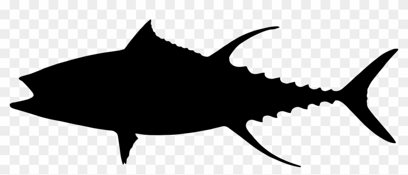 Fin Tuna Silhouette - Tuna Silhouette #290662