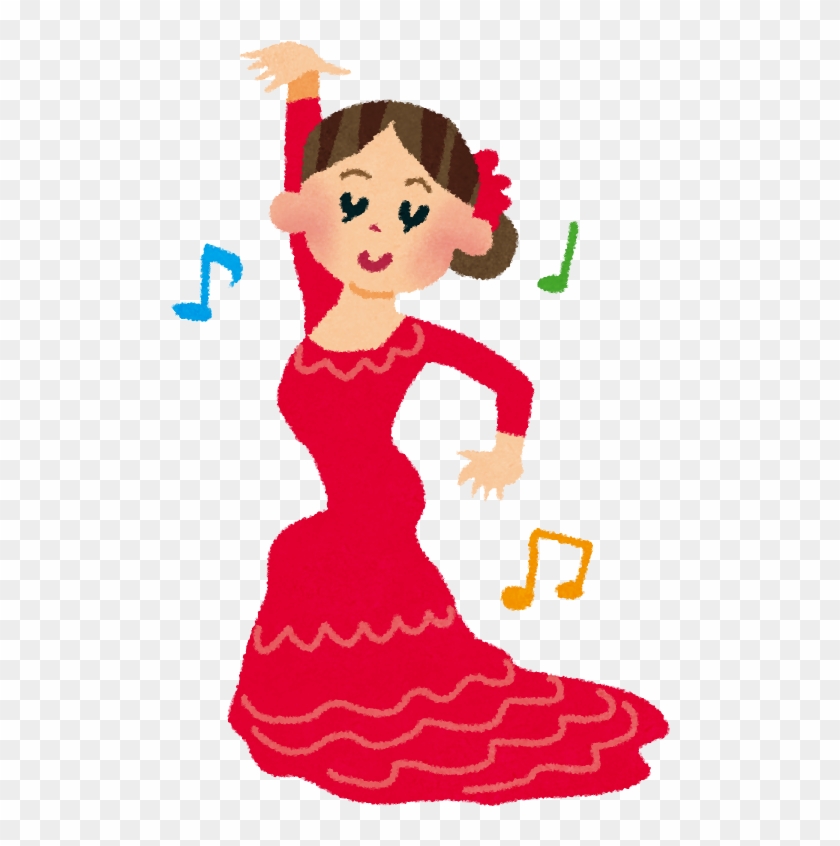 Flamenco Spain Dance Music Clip Art - Flamenco Spain Dance Music Clip Art #291503
