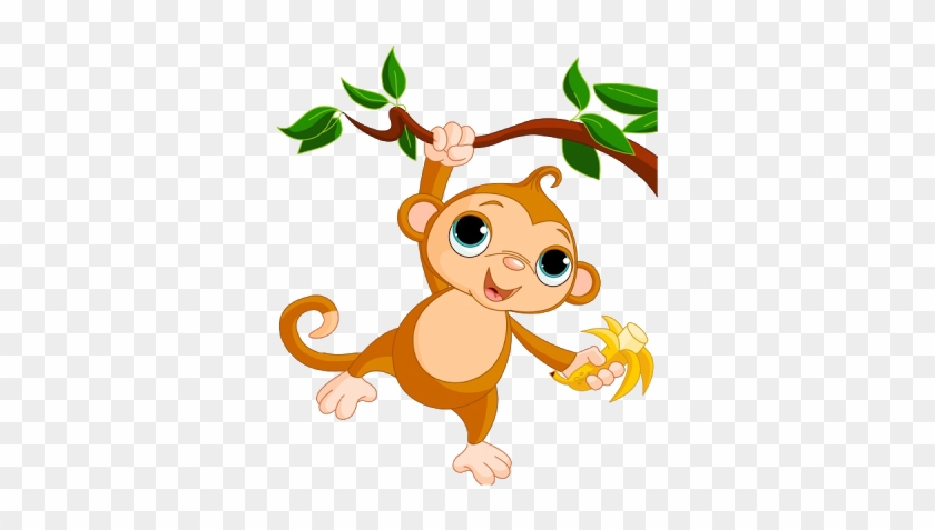 Cute Baby Monkey Clip Art Images - Monkey Clipart No Background #291642