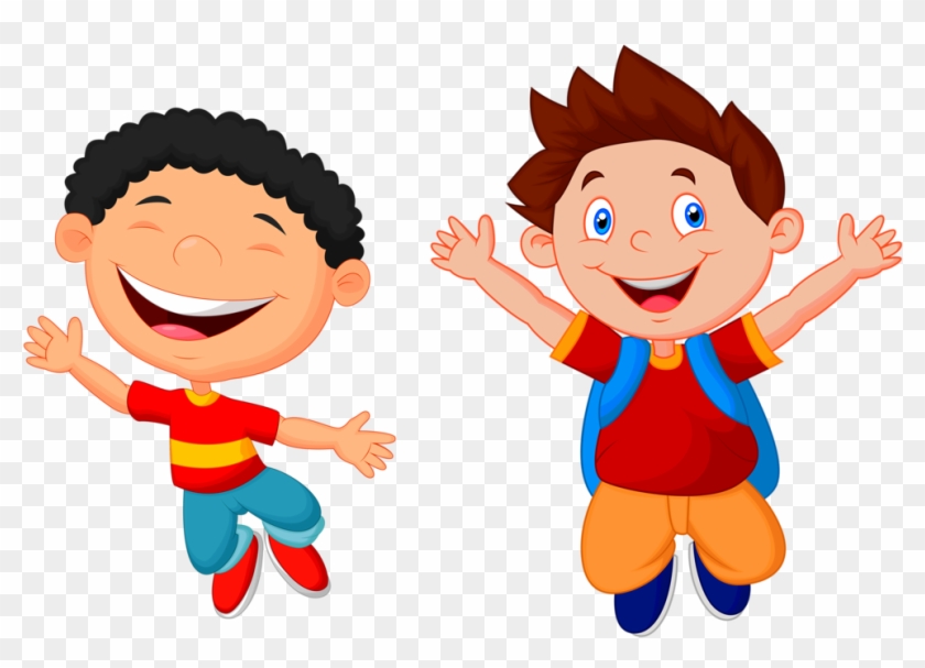 Яндекс - Фотки - Happy School Kids Vector #292630