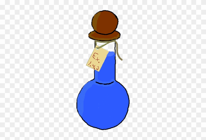 Magic Potions Magical Tubes And Bottles Containers - Potion Bottle Clip Art #293339